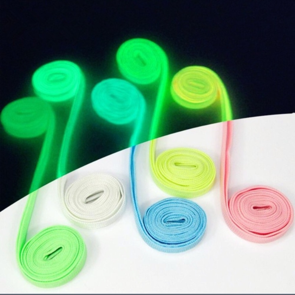 ☀️HP 7/19!!!☀️ 1 awesome Y2k pair of glow in the dark shoelace in various colors